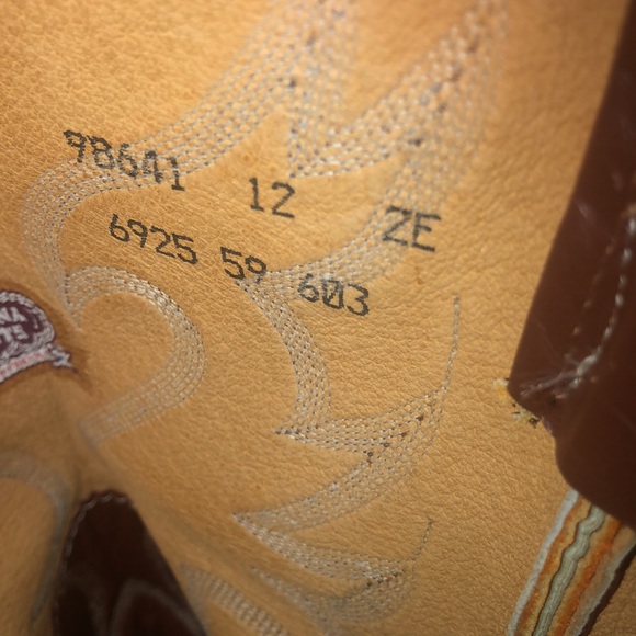 Used Men’s Nocona Boots Size 12EE 6925 - Picture 12 of 14